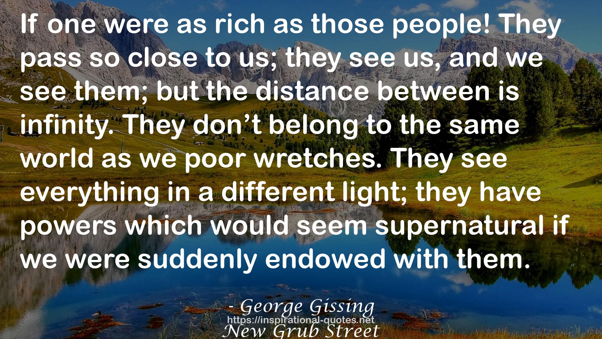 George Gissing QUOTES