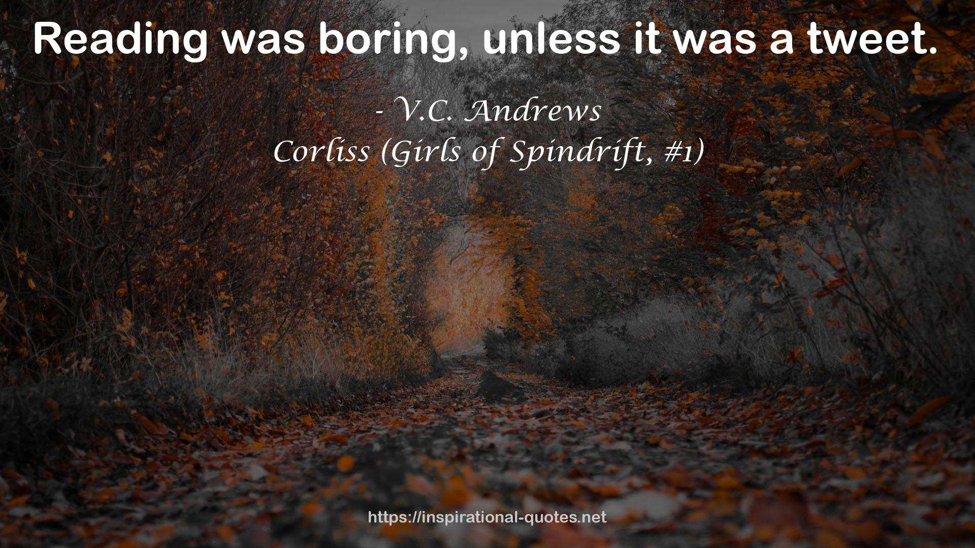 Corliss (Girls of Spindrift, #1) QUOTES