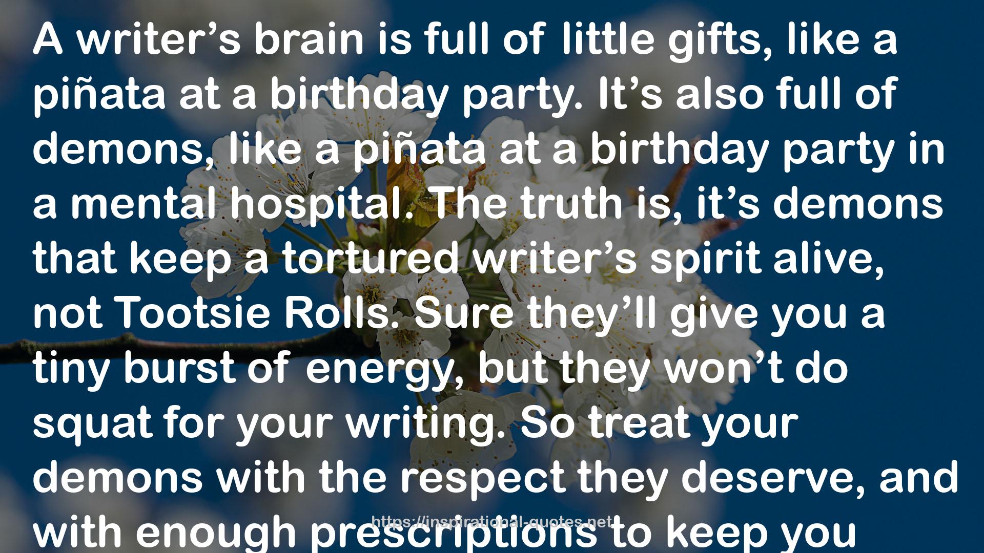 a birthday party  QUOTES