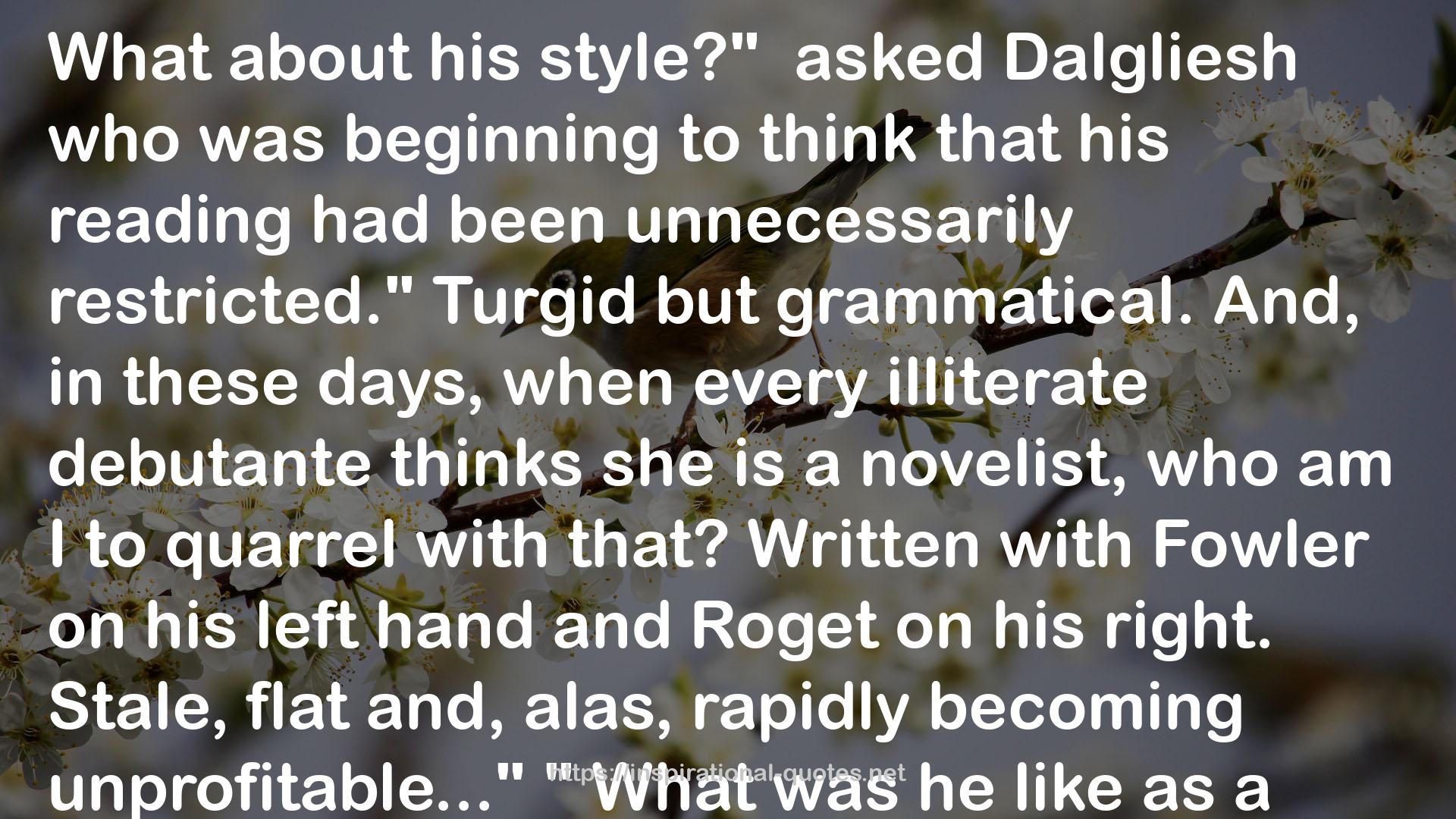 Roget  QUOTES