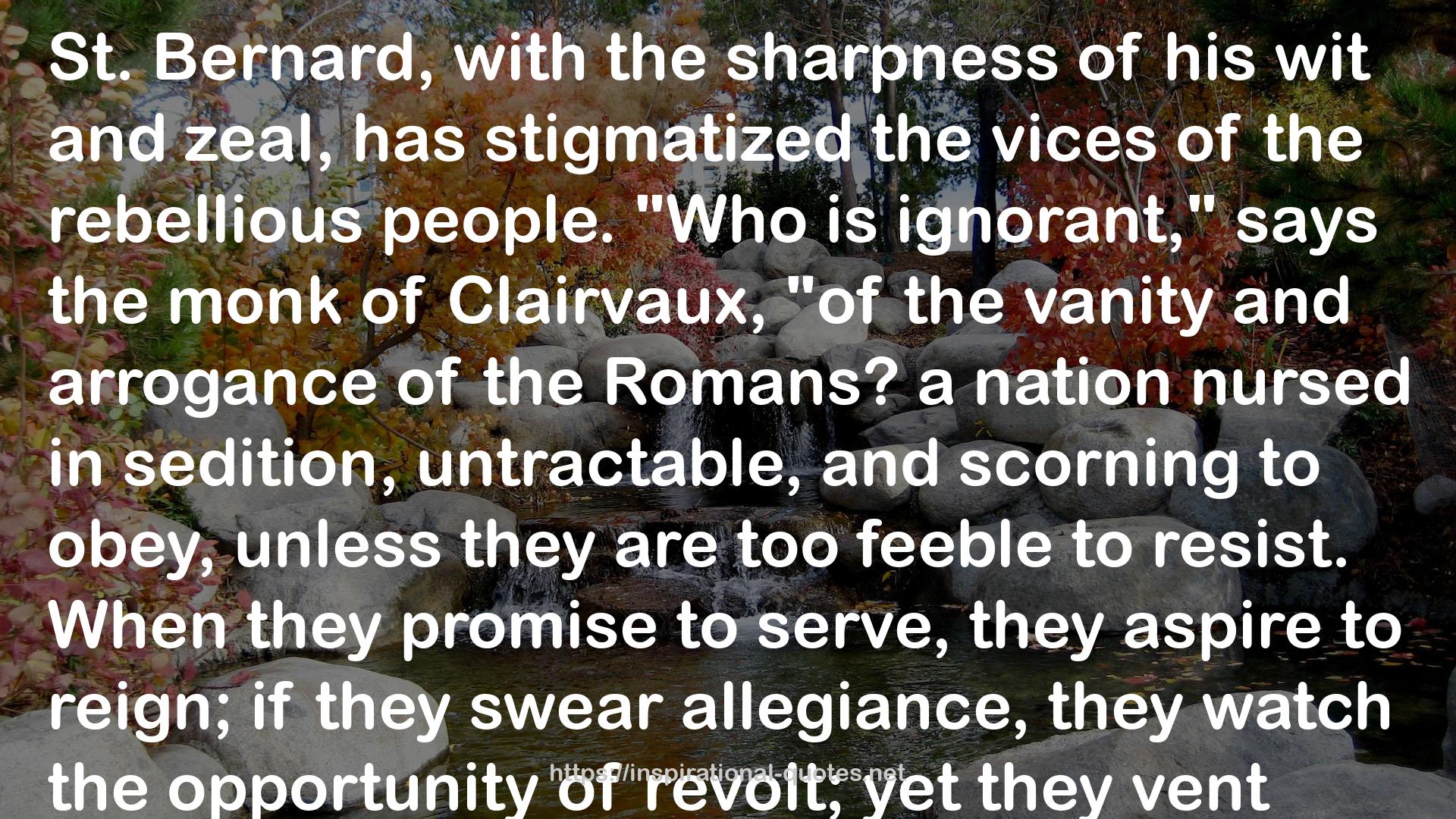 The History of the Decline & Fall of the Roman Empire Volume 7 QUOTES
