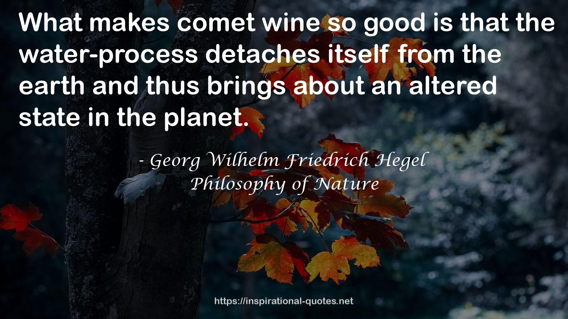Philosophy of Nature QUOTES