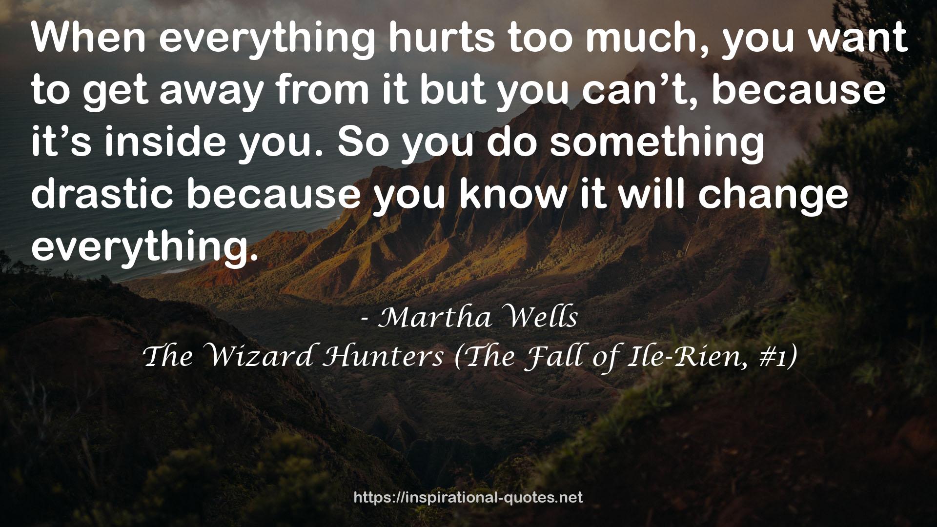 The Wizard Hunters (The Fall of Ile-Rien, #1) QUOTES