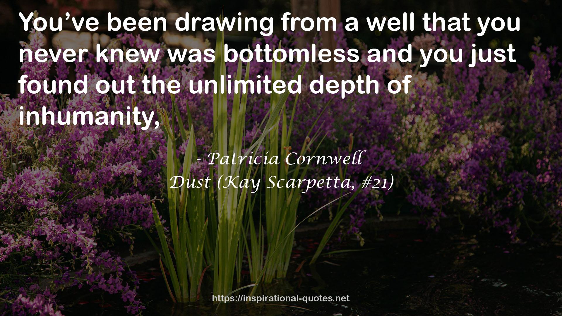 Dust (Kay Scarpetta, #21) QUOTES