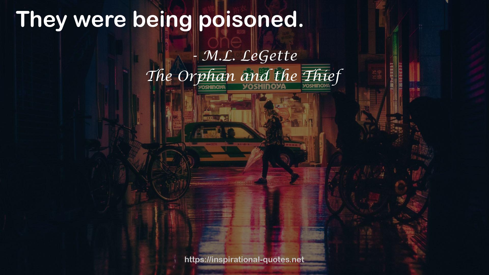 M.L. LeGette QUOTES