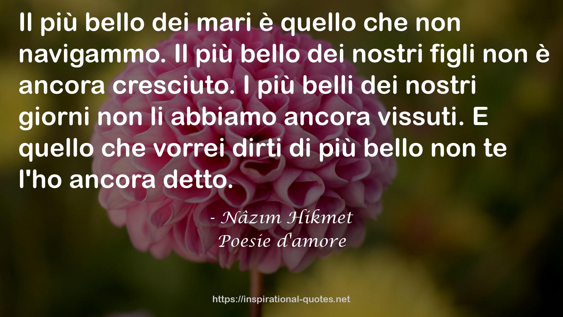 Poesie d'amore QUOTES