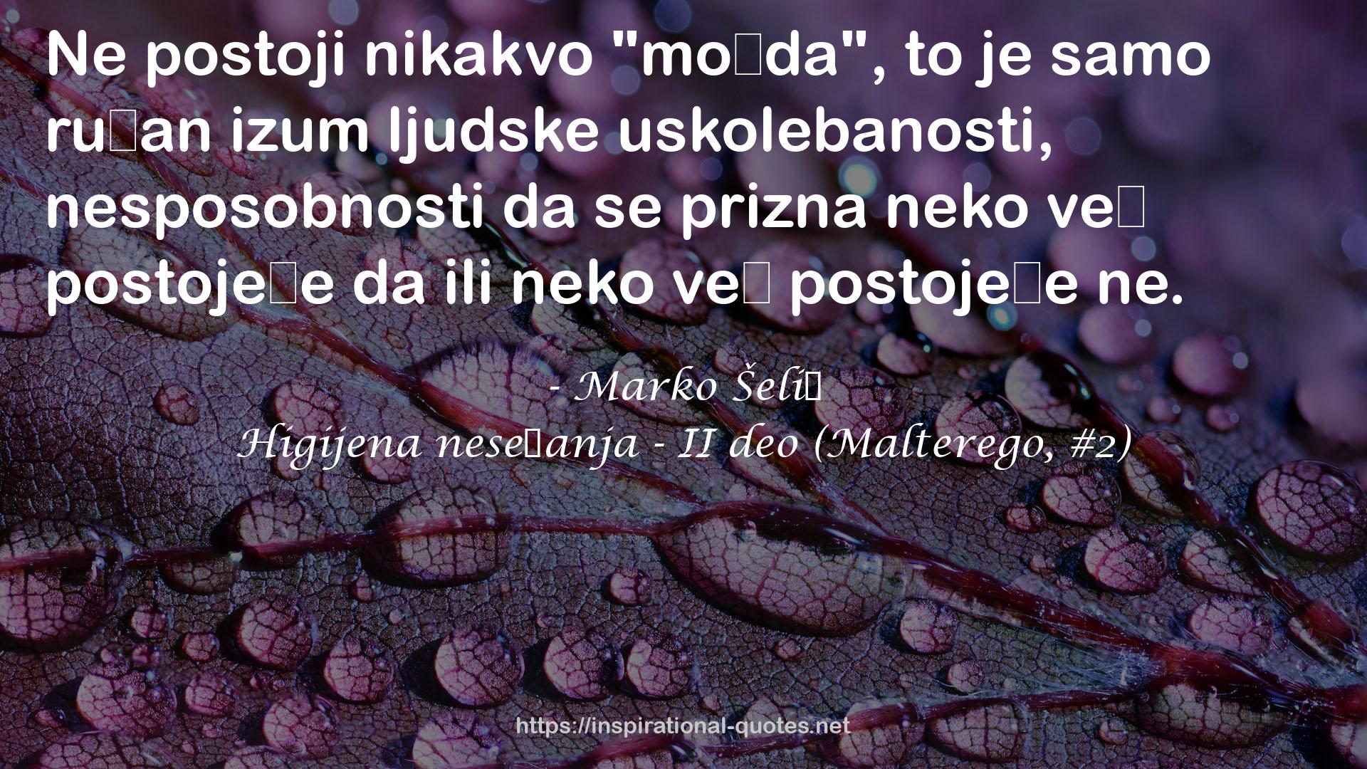 Marko Šelić QUOTES