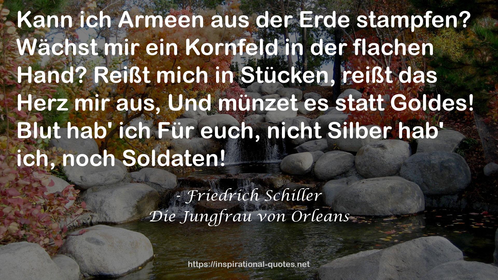 Friedrich Schiller QUOTES