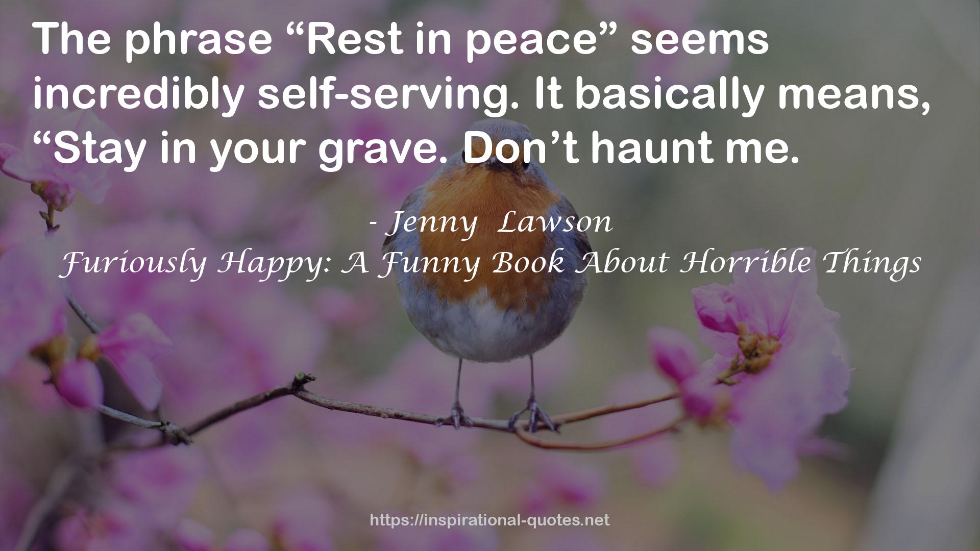 Jenny  Lawson QUOTES