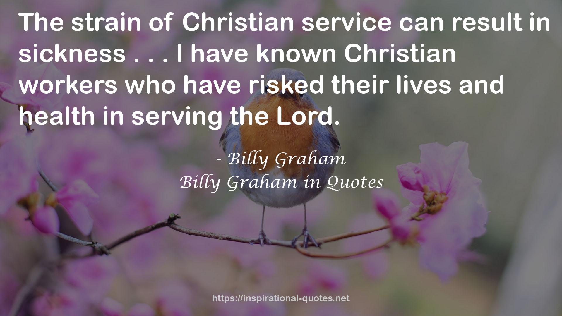 Christian service  QUOTES