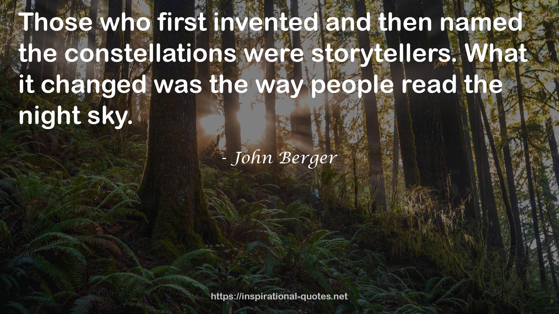 John Berger QUOTES