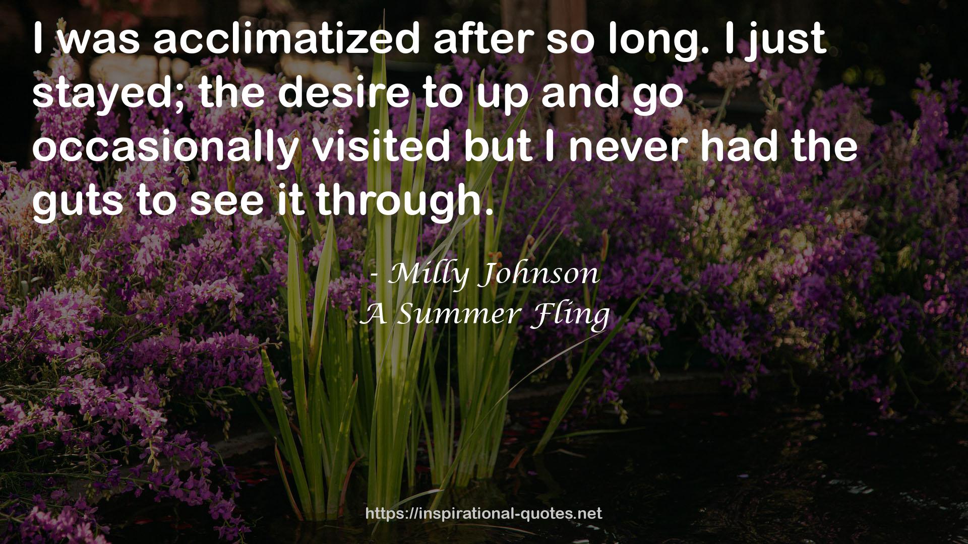 Milly Johnson QUOTES
