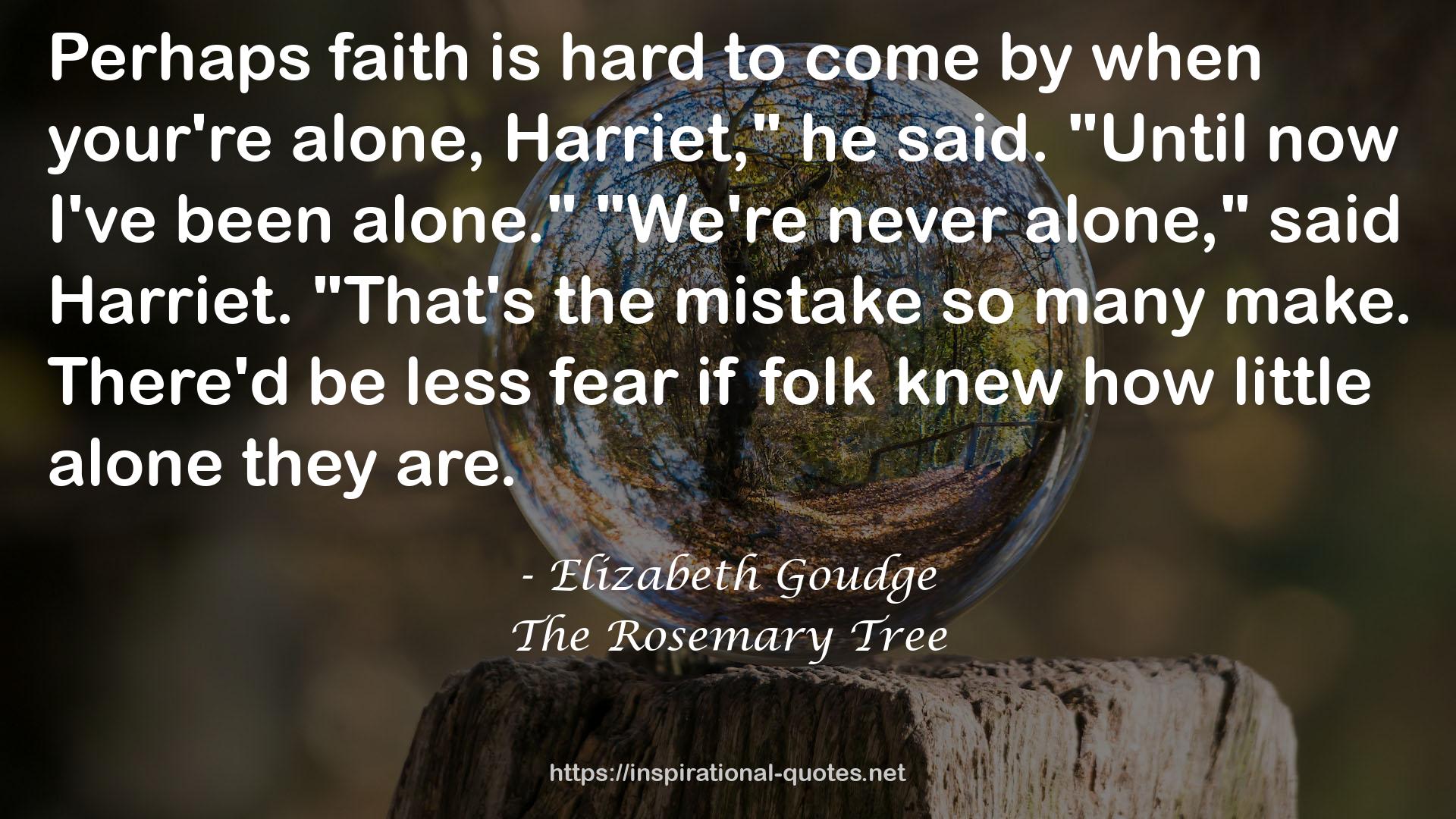 The Rosemary Tree QUOTES