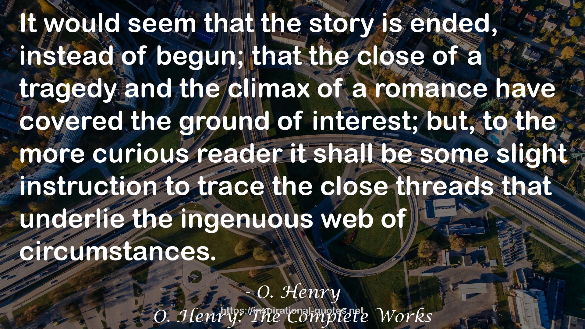 O. Henry: The Complete Works QUOTES