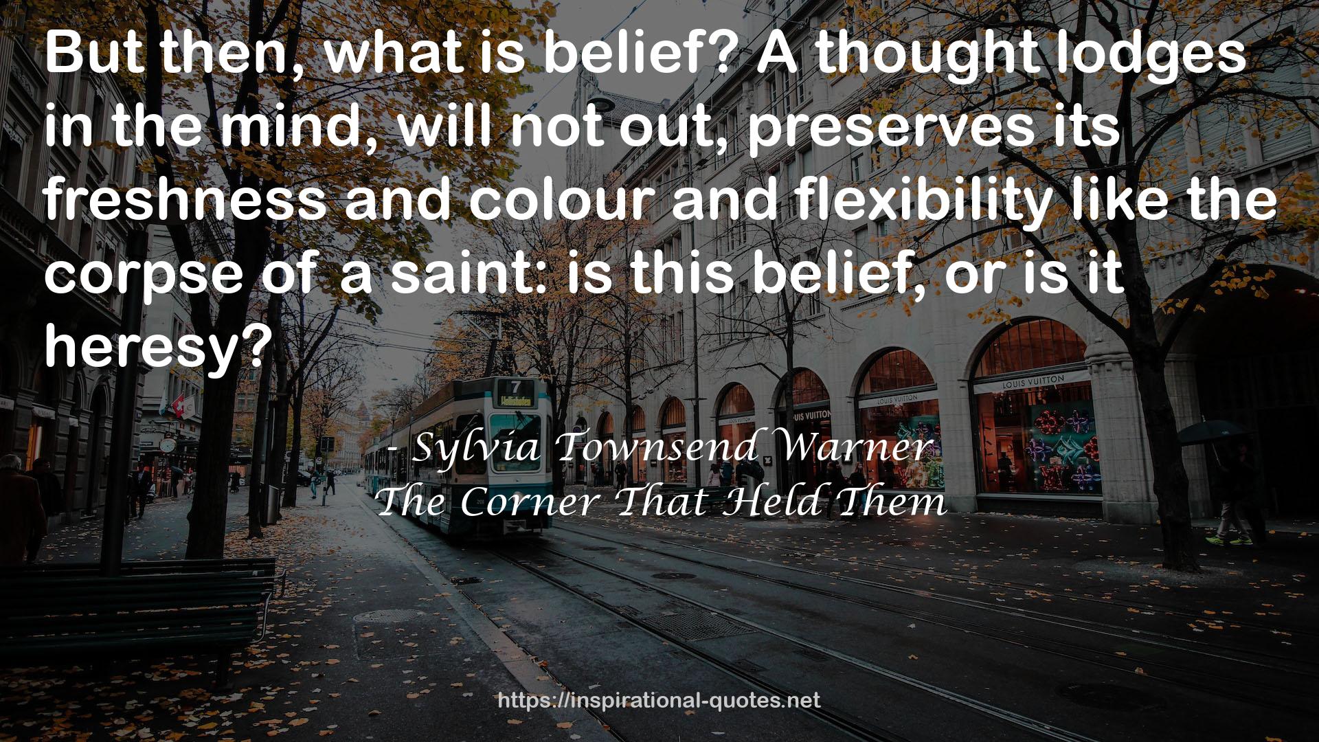 Sylvia Townsend Warner QUOTES