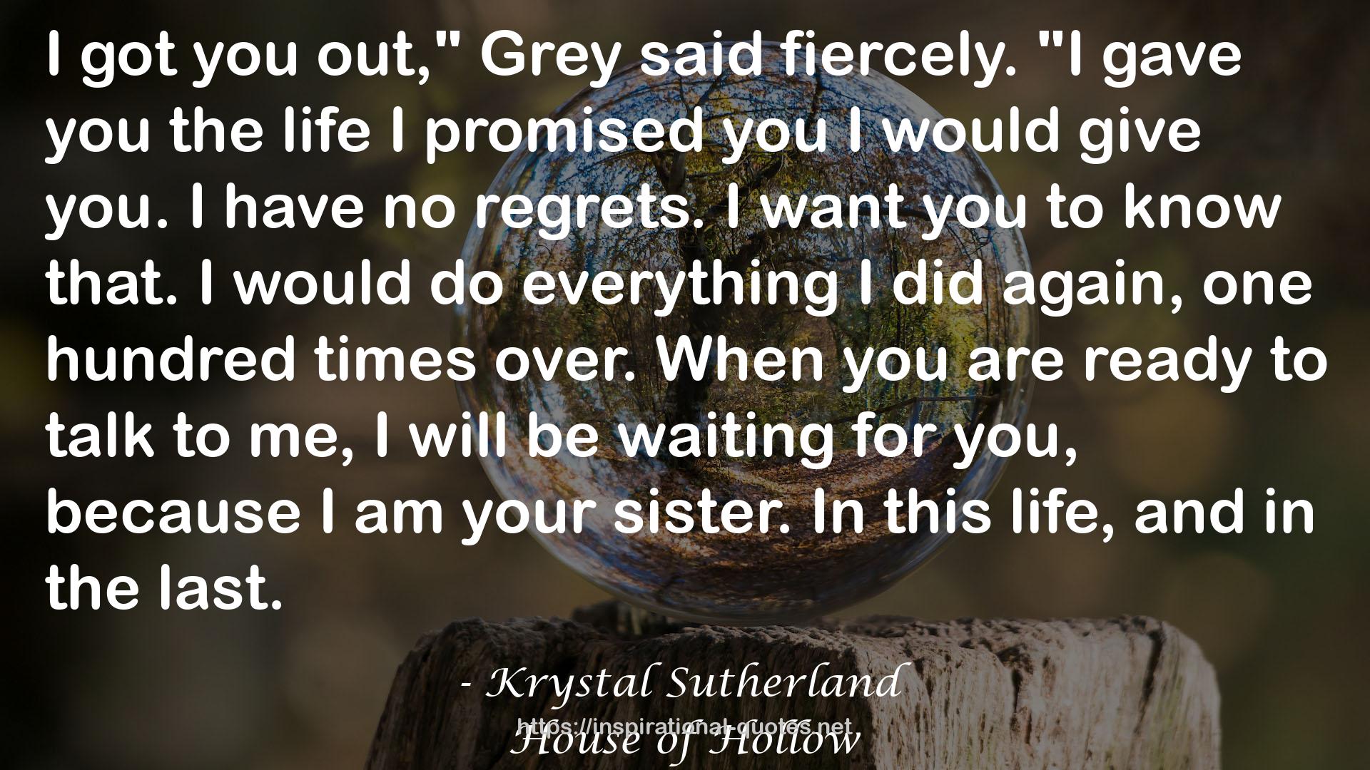 Krystal Sutherland QUOTES