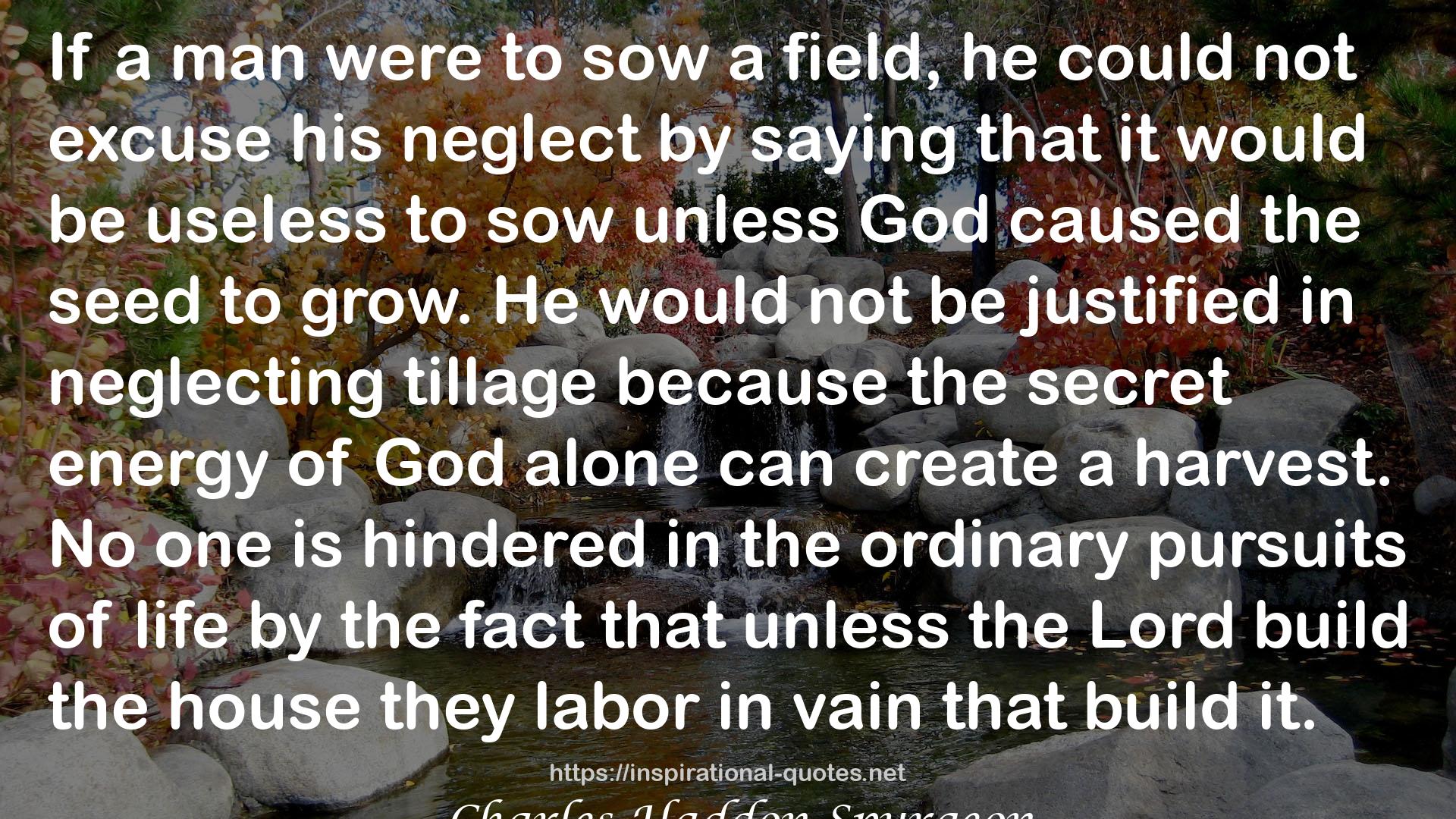 tillage  QUOTES