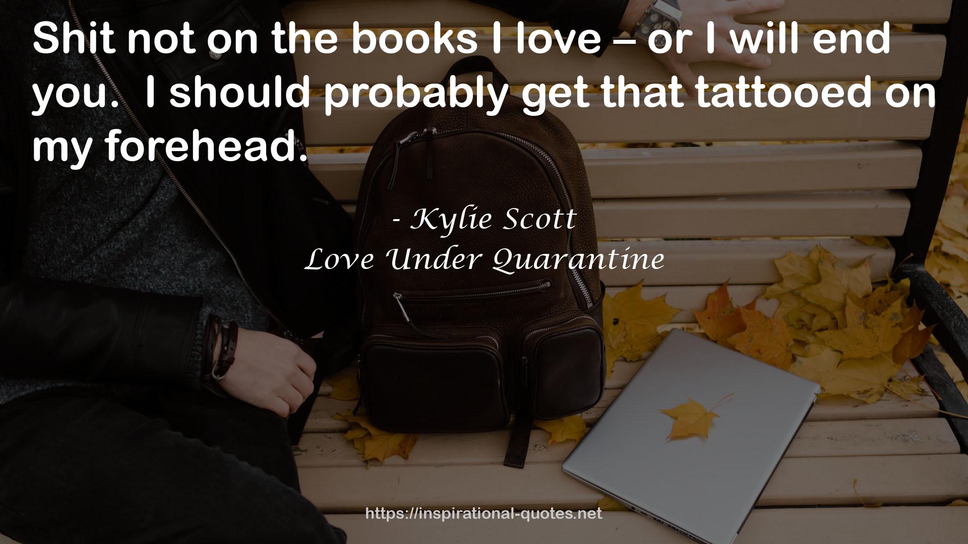 Love Under Quarantine QUOTES