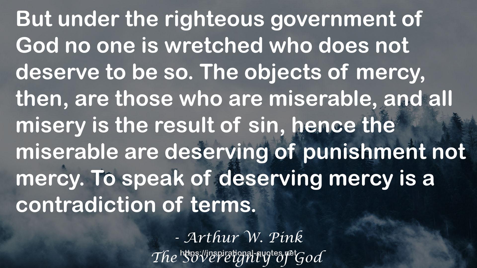 the righteous government  QUOTES