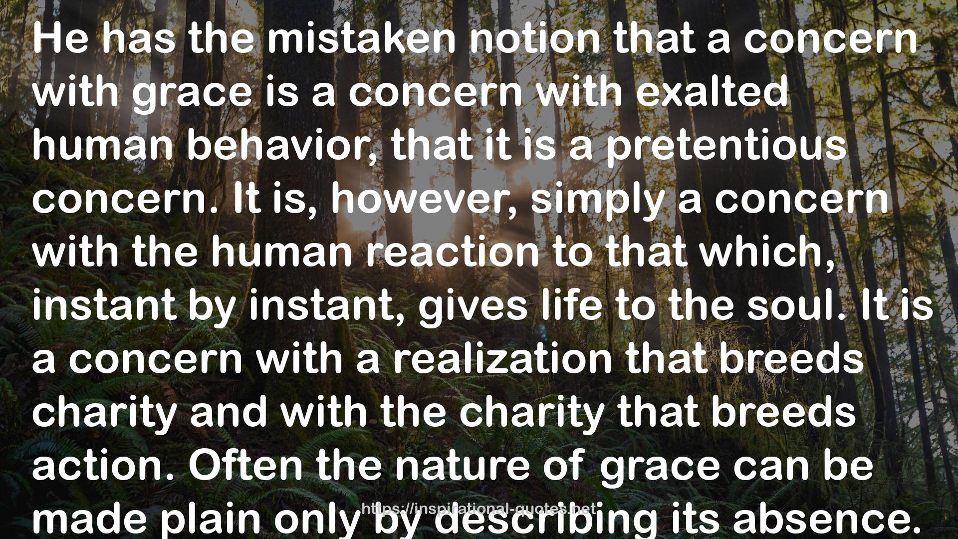 the mistaken notion  QUOTES