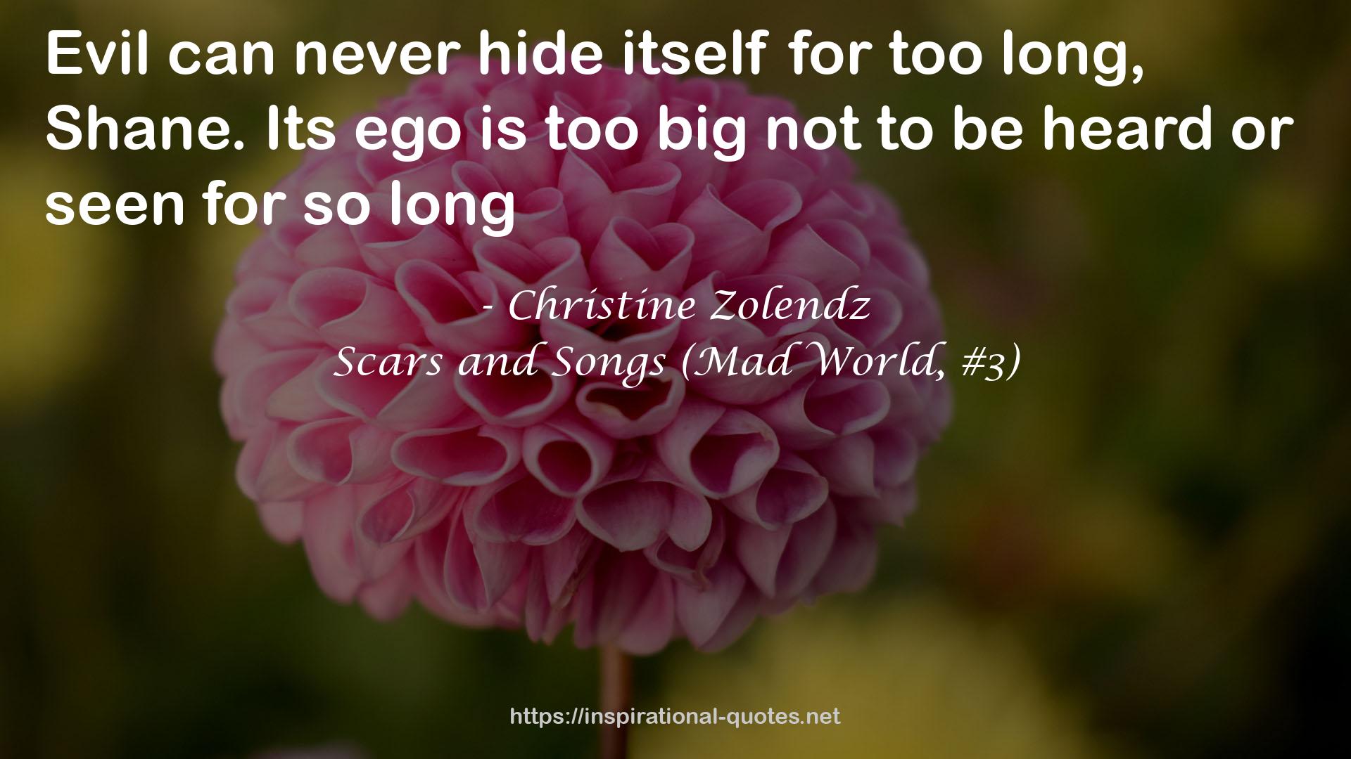 Scars and Songs (Mad World, #3) QUOTES