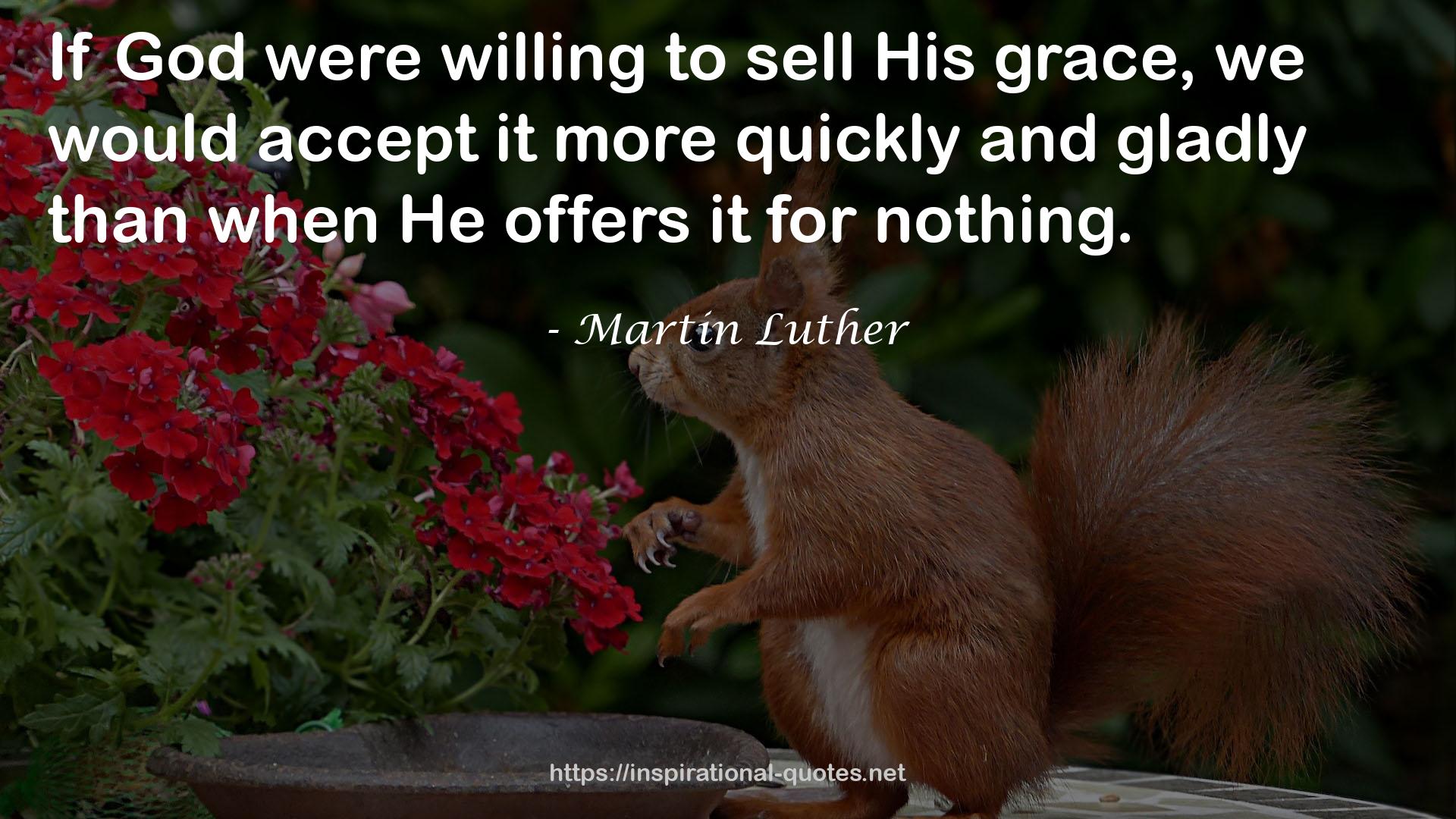 Martin Luther QUOTES