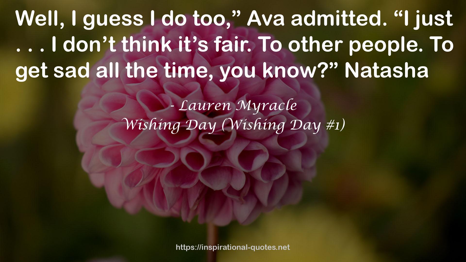 Wishing Day (Wishing Day #1) QUOTES