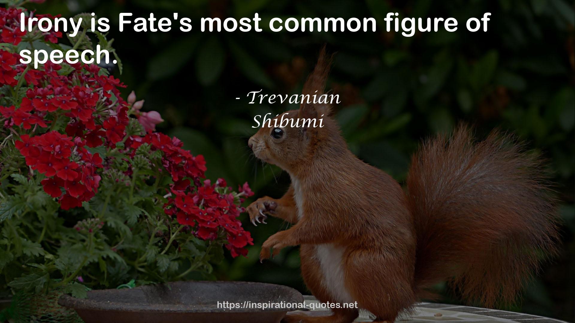 Fate's most common figure  QUOTES