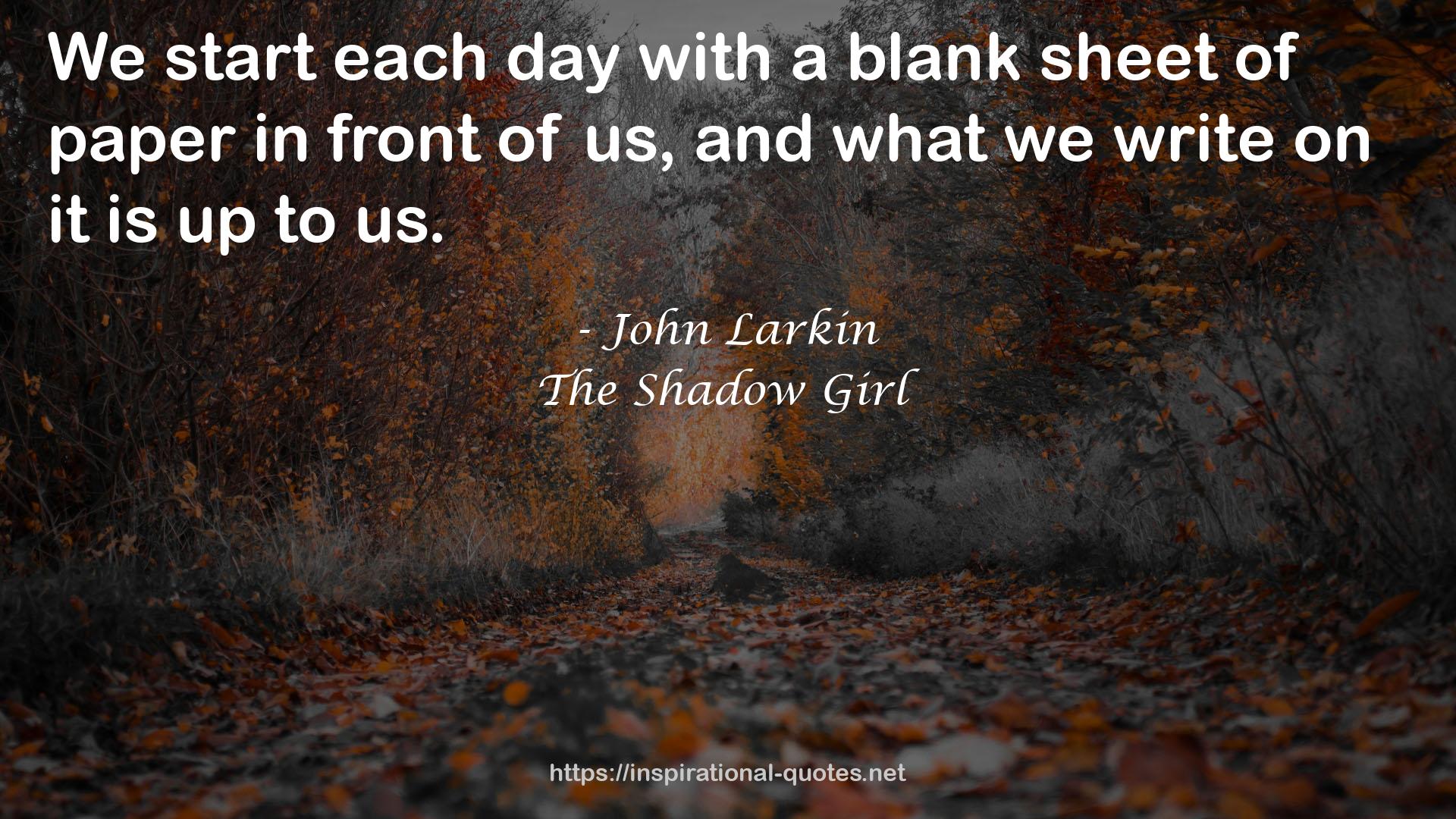 The Shadow Girl QUOTES