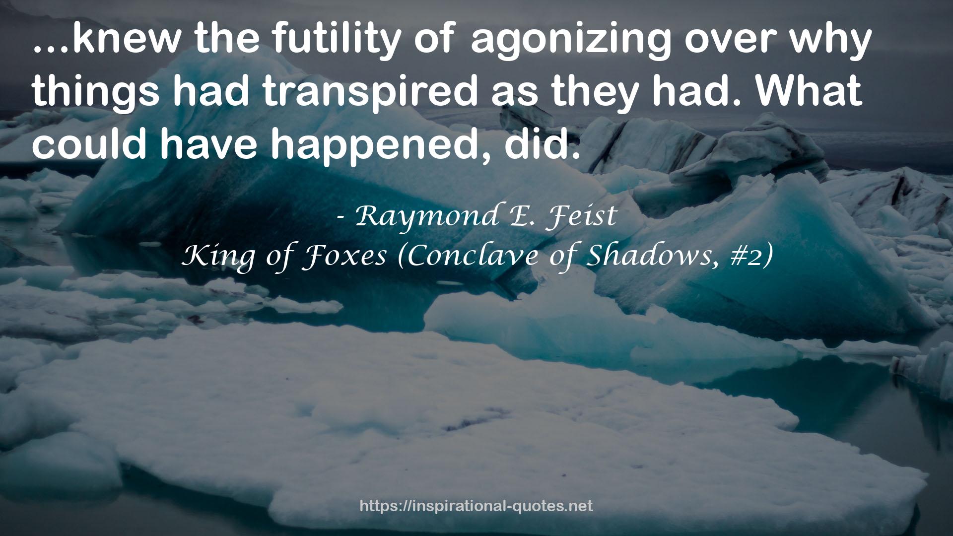 King of Foxes (Conclave of Shadows, #2) QUOTES