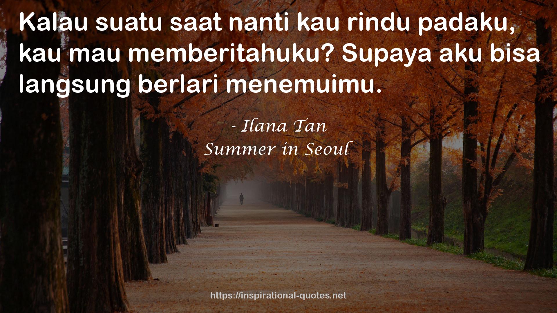 Summer in Seoul QUOTES