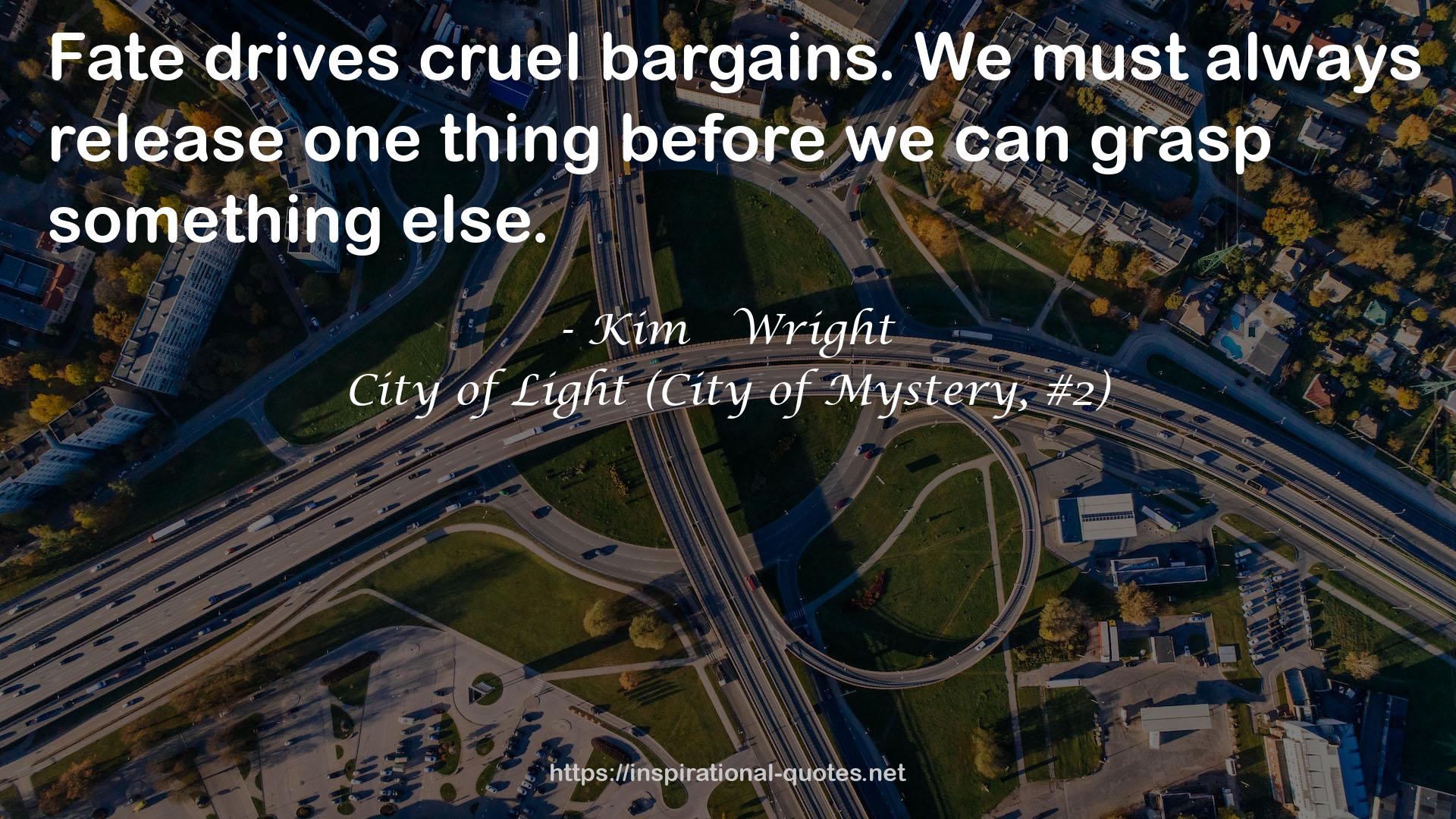 City of Light (City of Mystery, #2) QUOTES