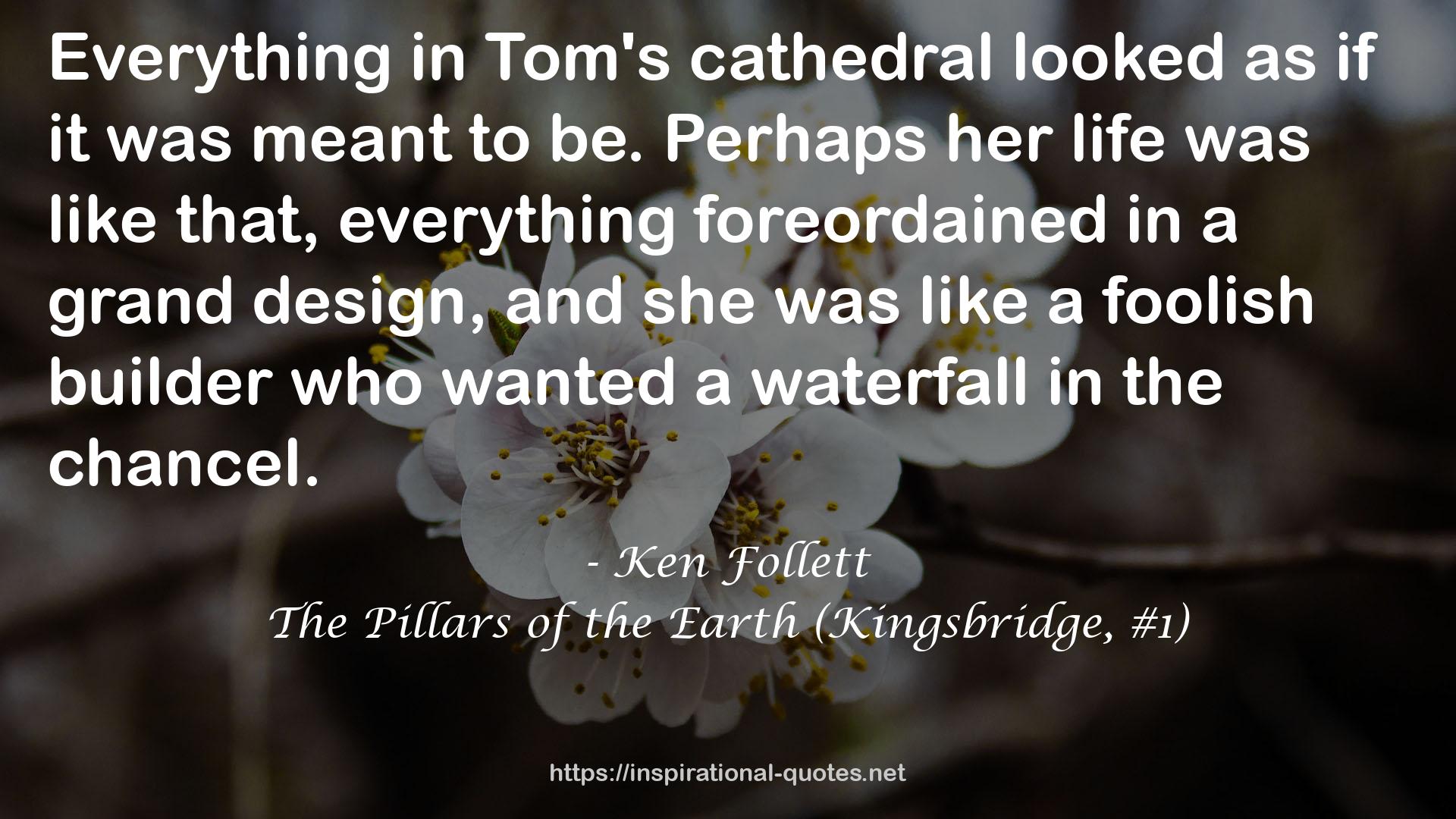 Tom's cathedral  QUOTES