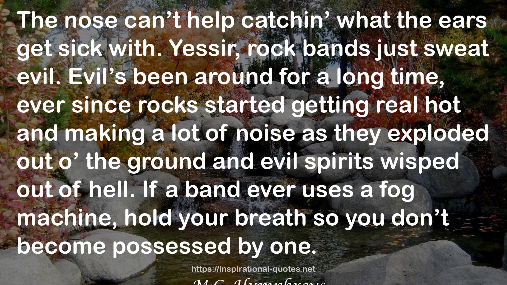 rock bands  QUOTES