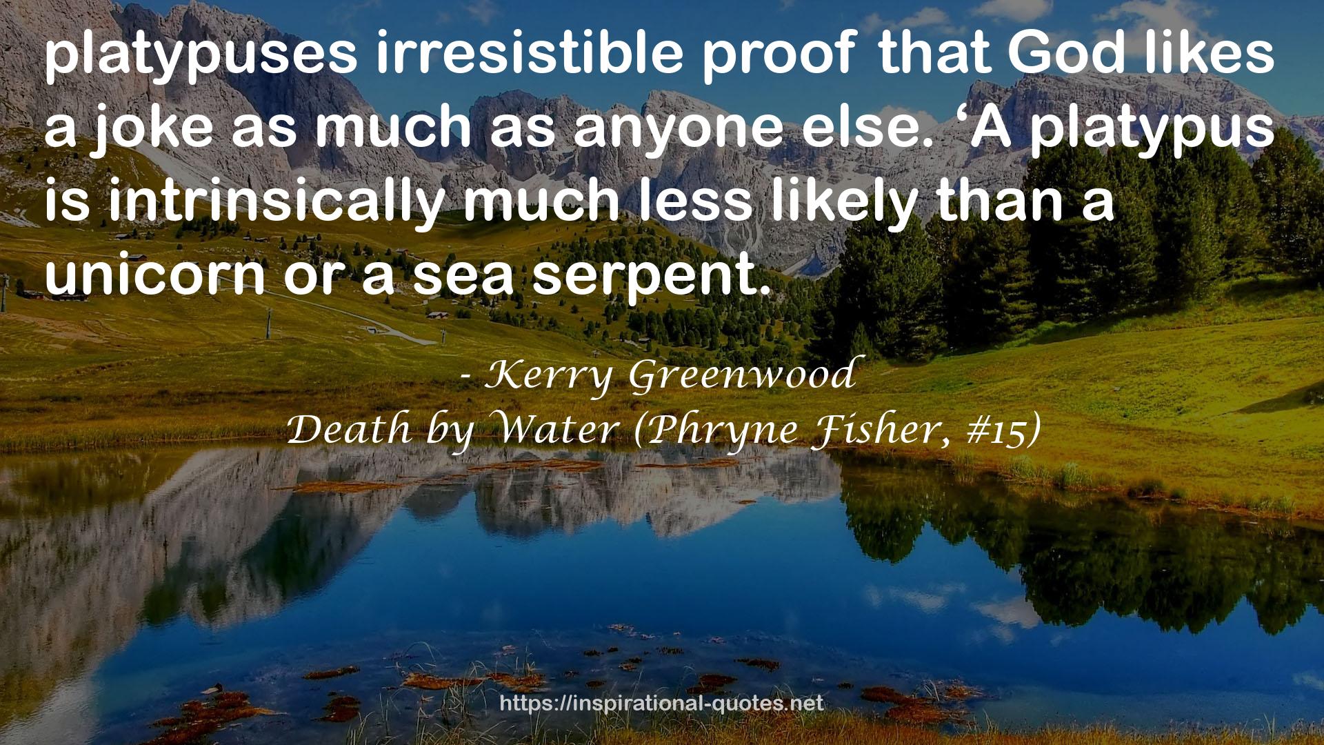 Kerry Greenwood QUOTES