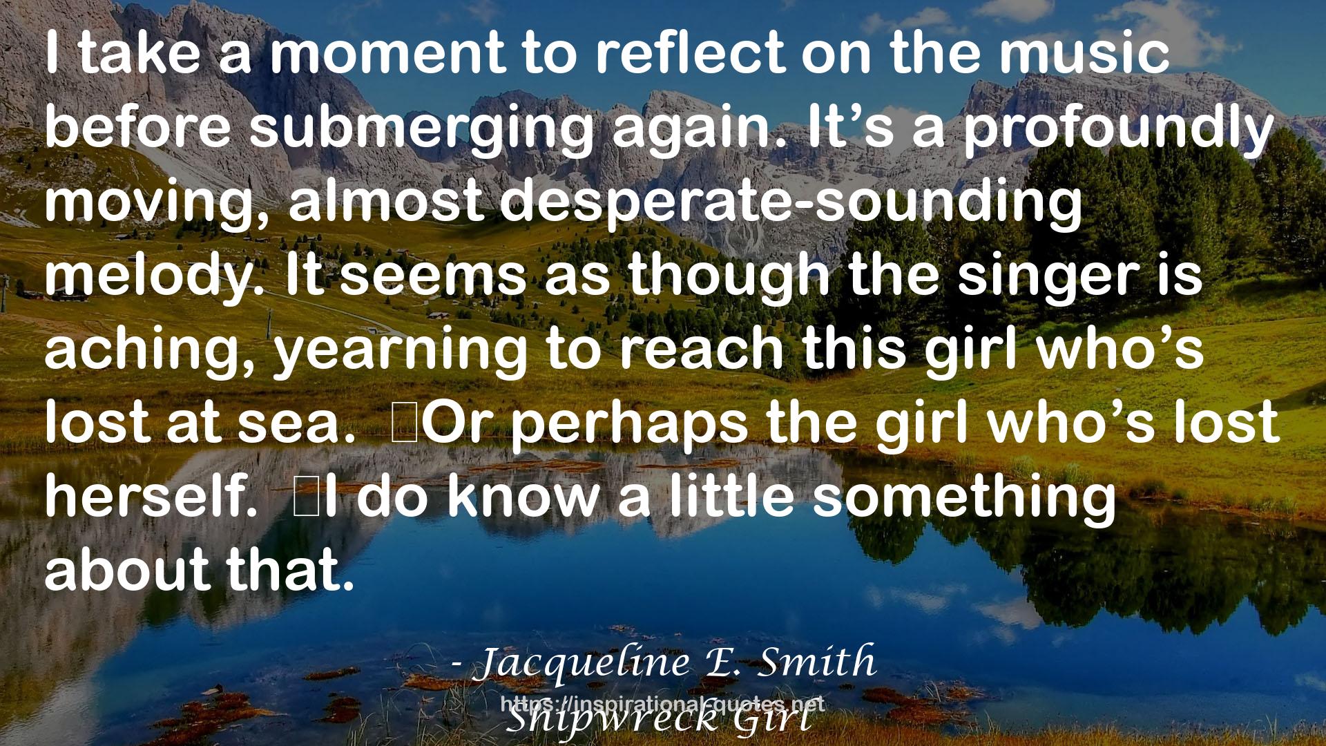 Jacqueline E. Smith QUOTES