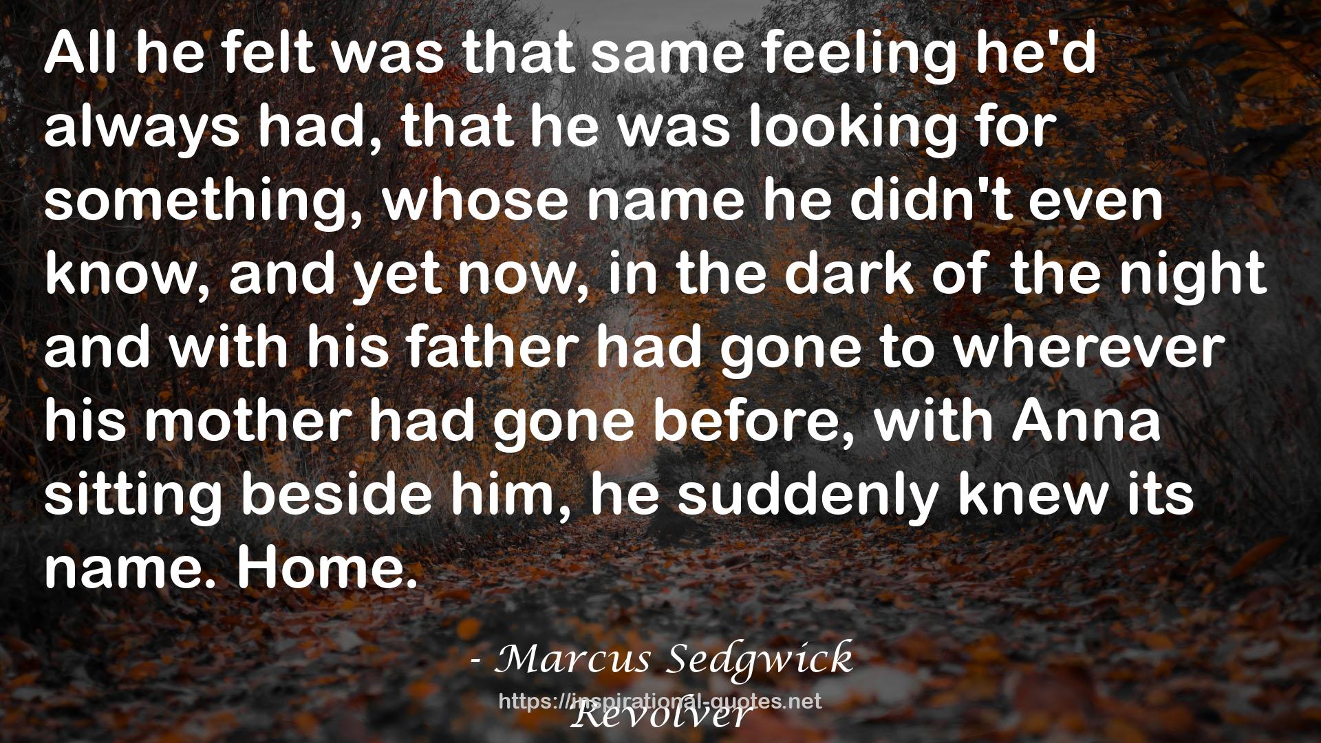 Marcus Sedgwick QUOTES