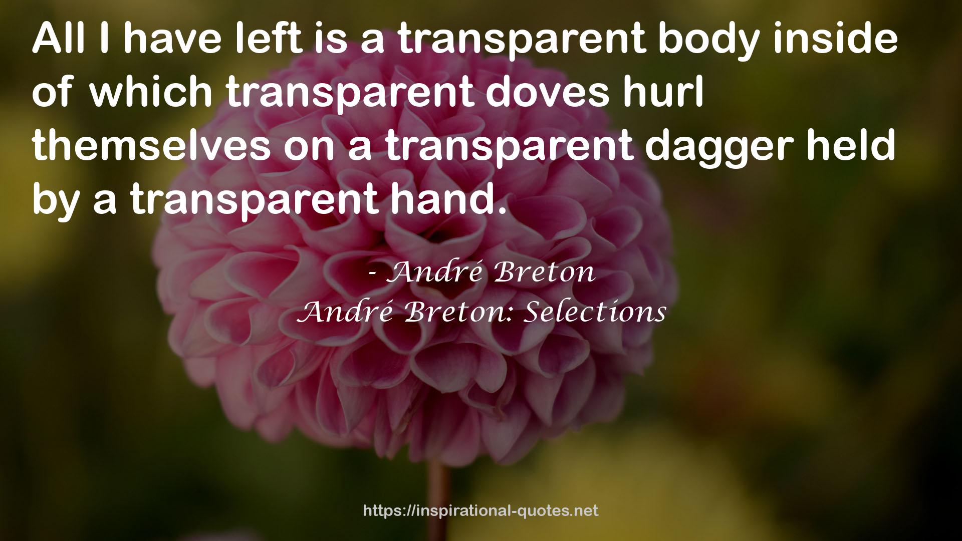 André Breton: Selections QUOTES