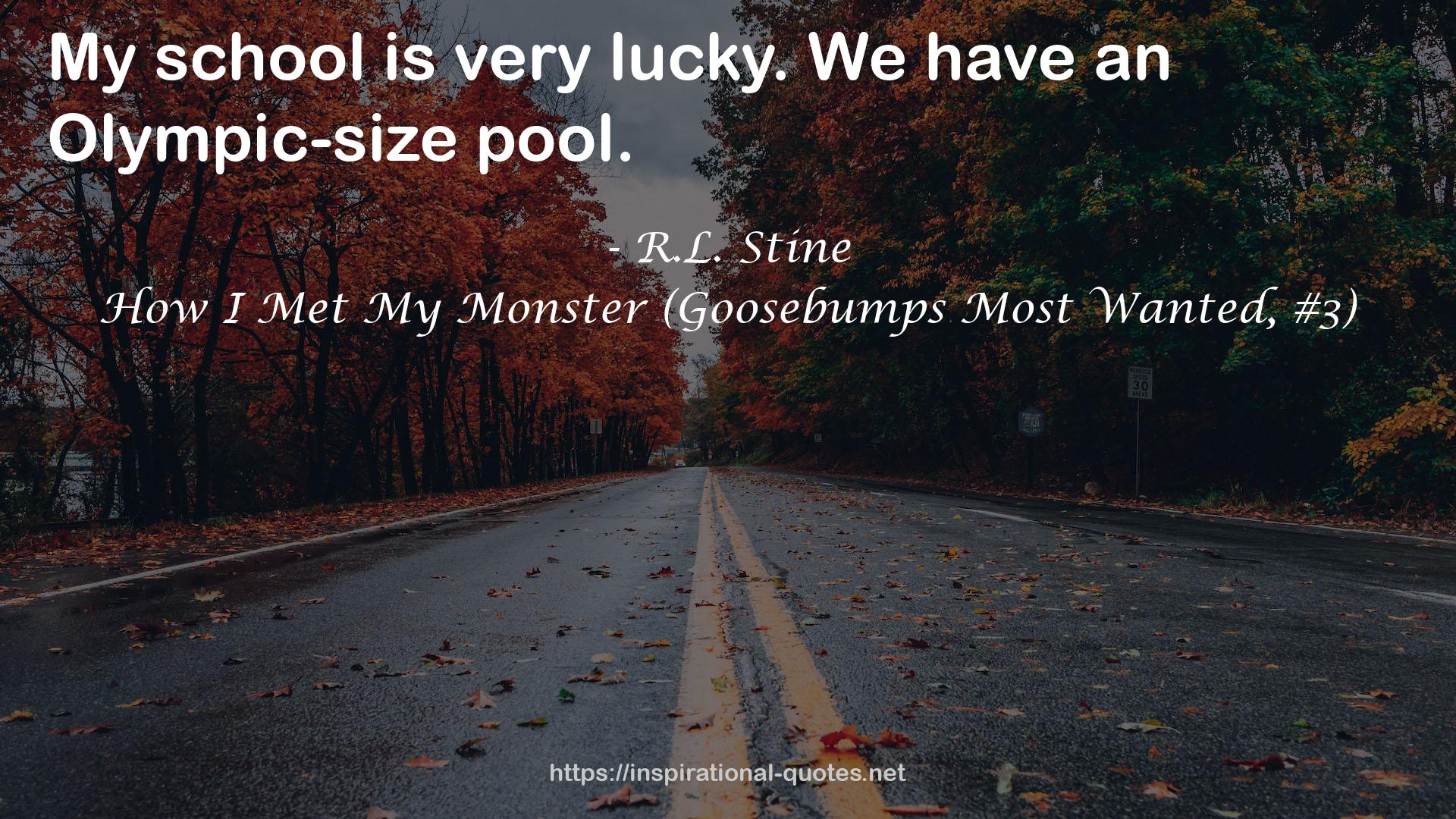 How I Met My Monster (Goosebumps Most Wanted, #3) QUOTES