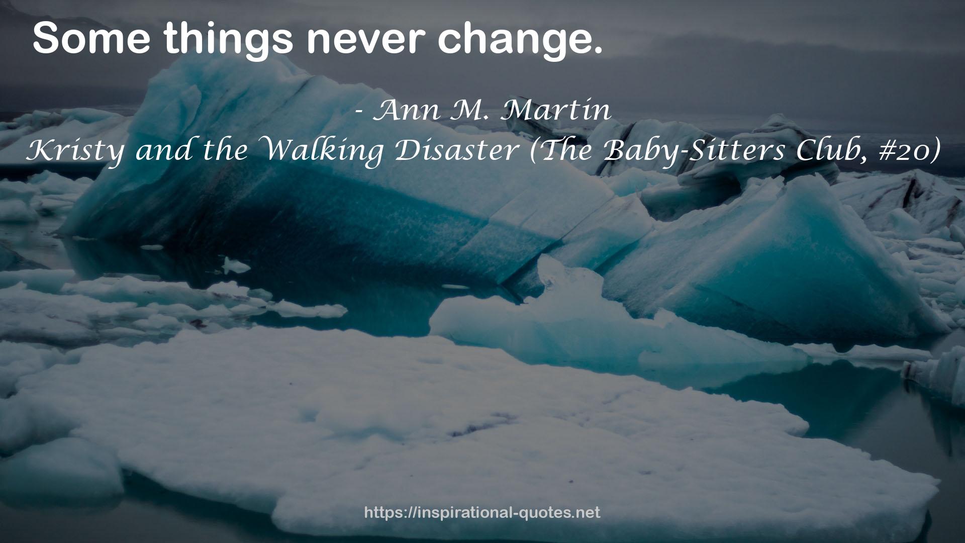 Ann M. Martin QUOTES