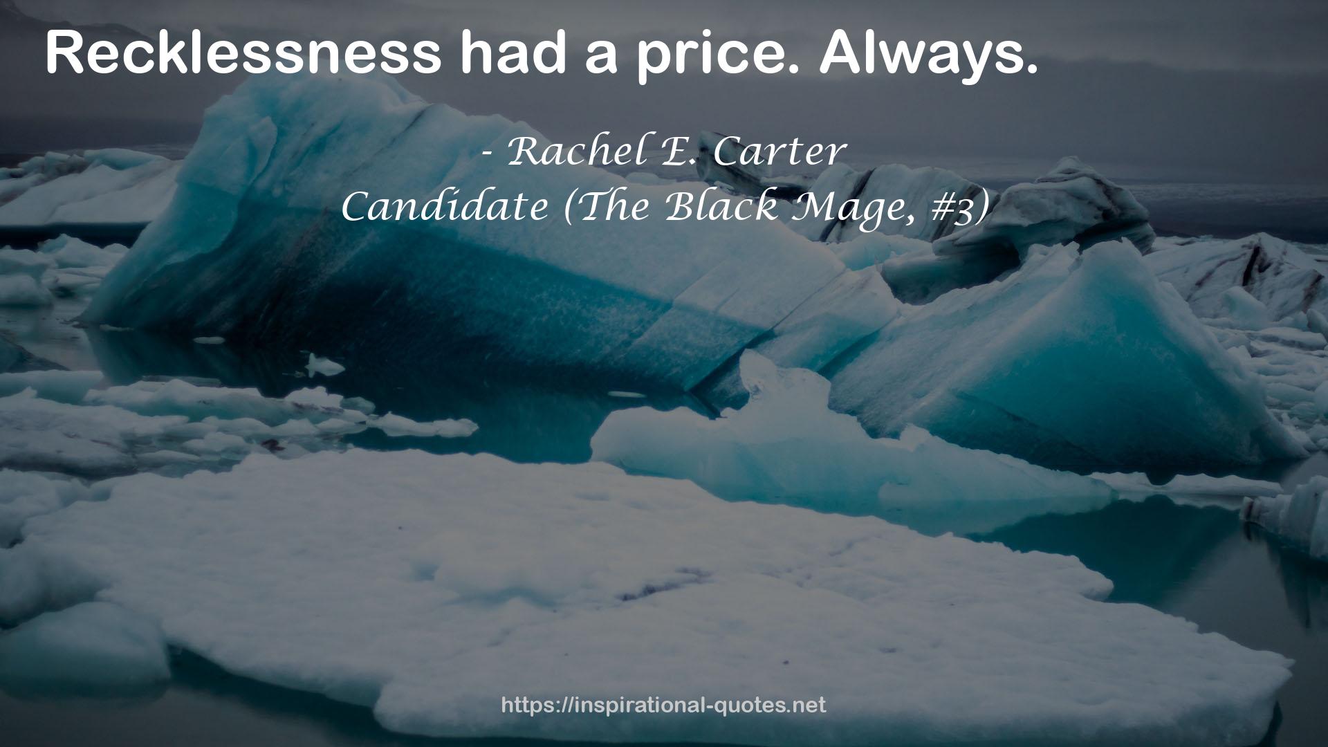 Rachel E. Carter QUOTES