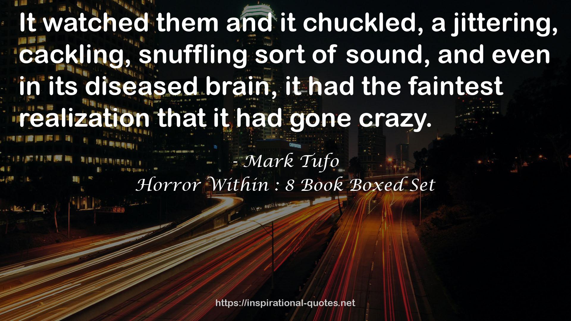 Horror Within : 8 Book Boxed Set QUOTES
