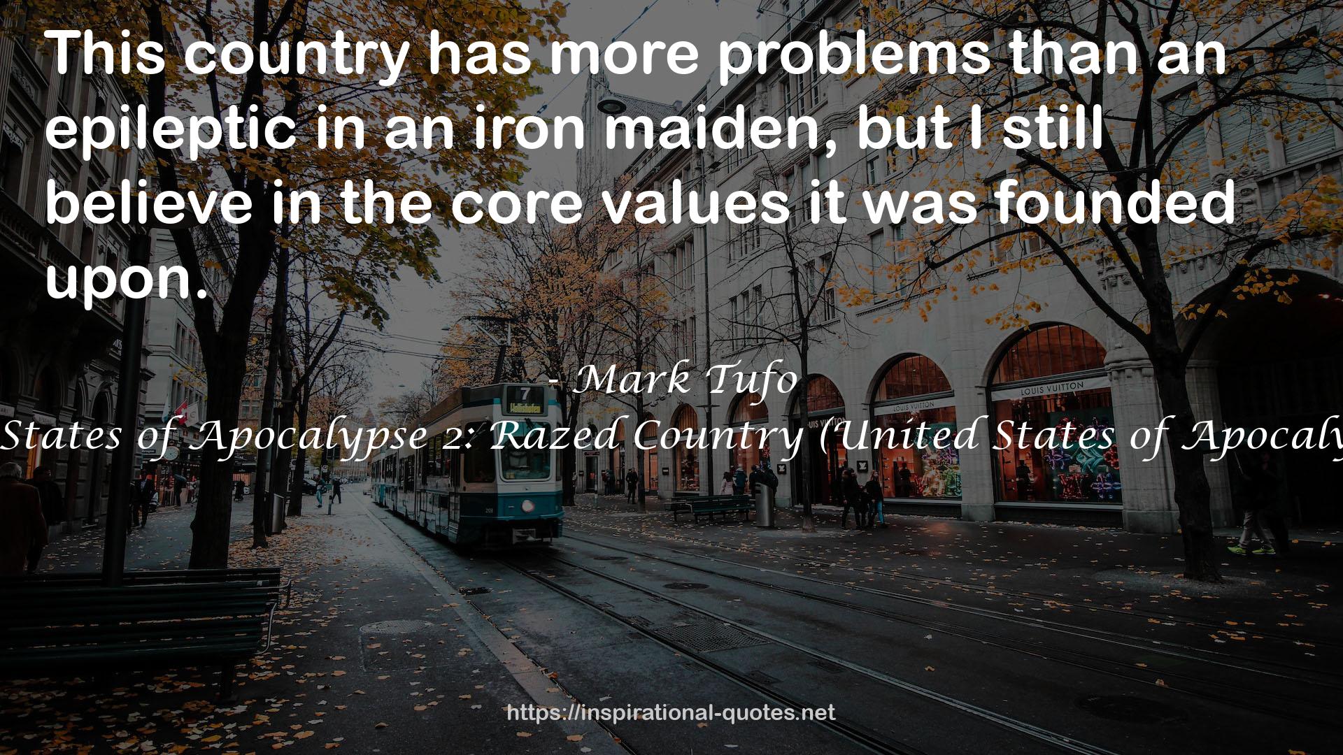 United States of Apocalypse 2: Razed Country (United States of Apocalypse, #2) QUOTES