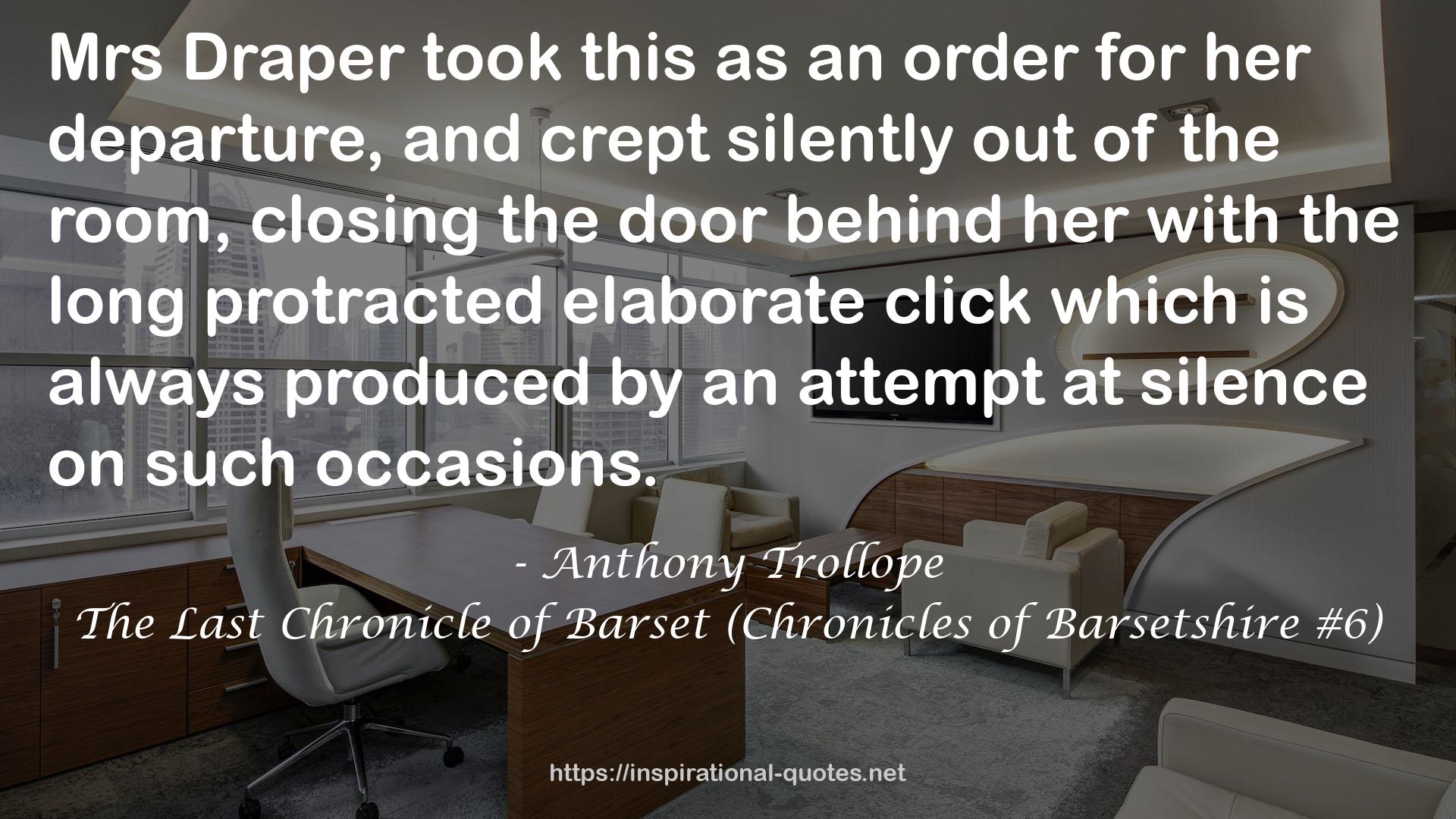 Anthony Trollope QUOTES