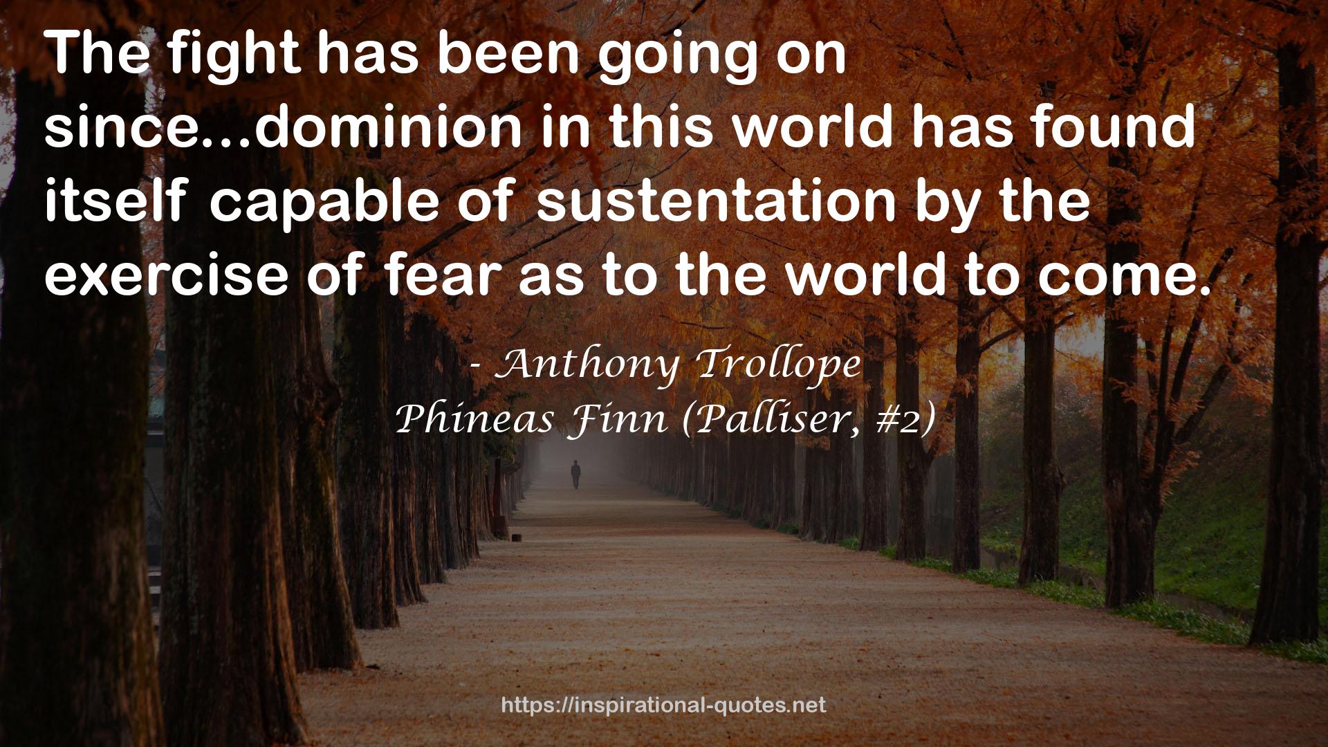 Anthony Trollope QUOTES