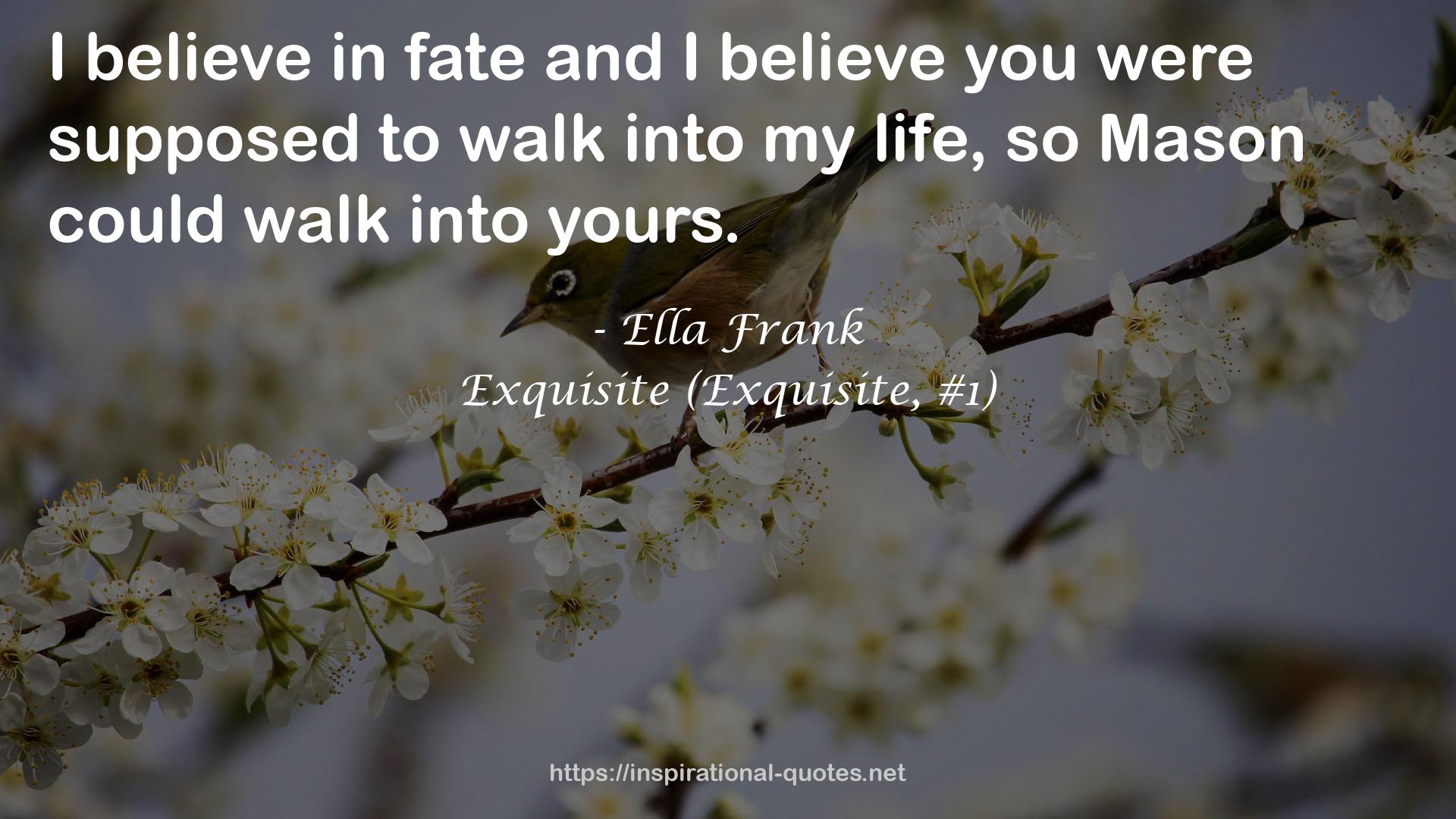 Exquisite (Exquisite, #1) QUOTES