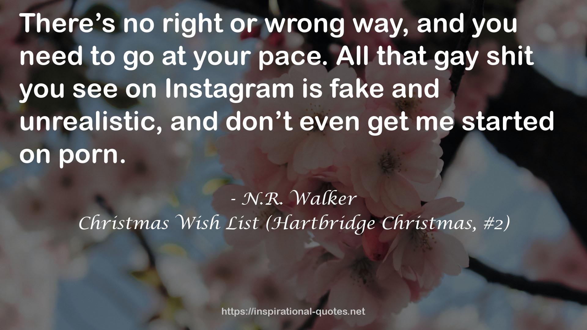 Christmas Wish List (Hartbridge Christmas, #2) QUOTES