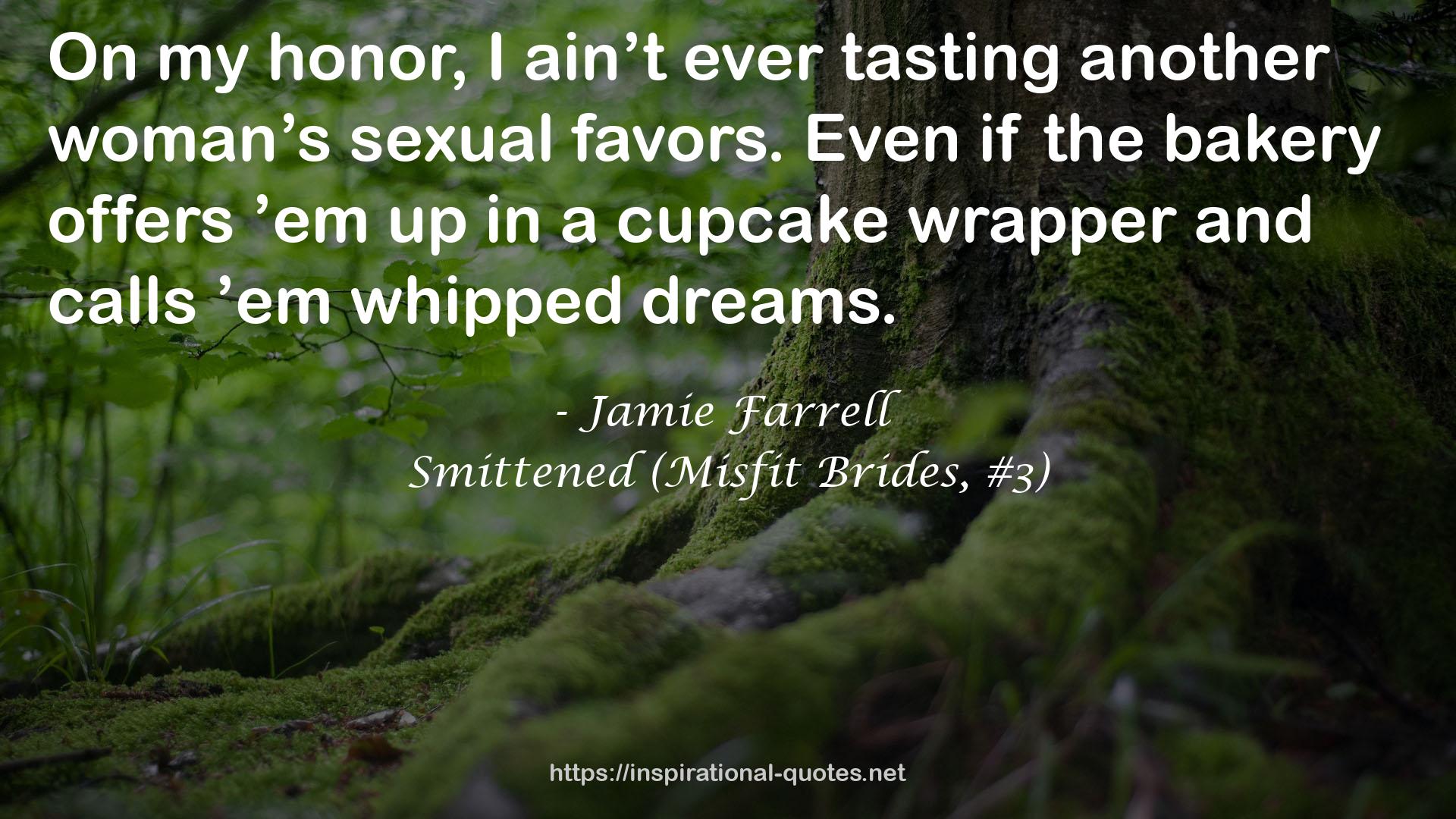 Smittened (Misfit Brides, #3) QUOTES