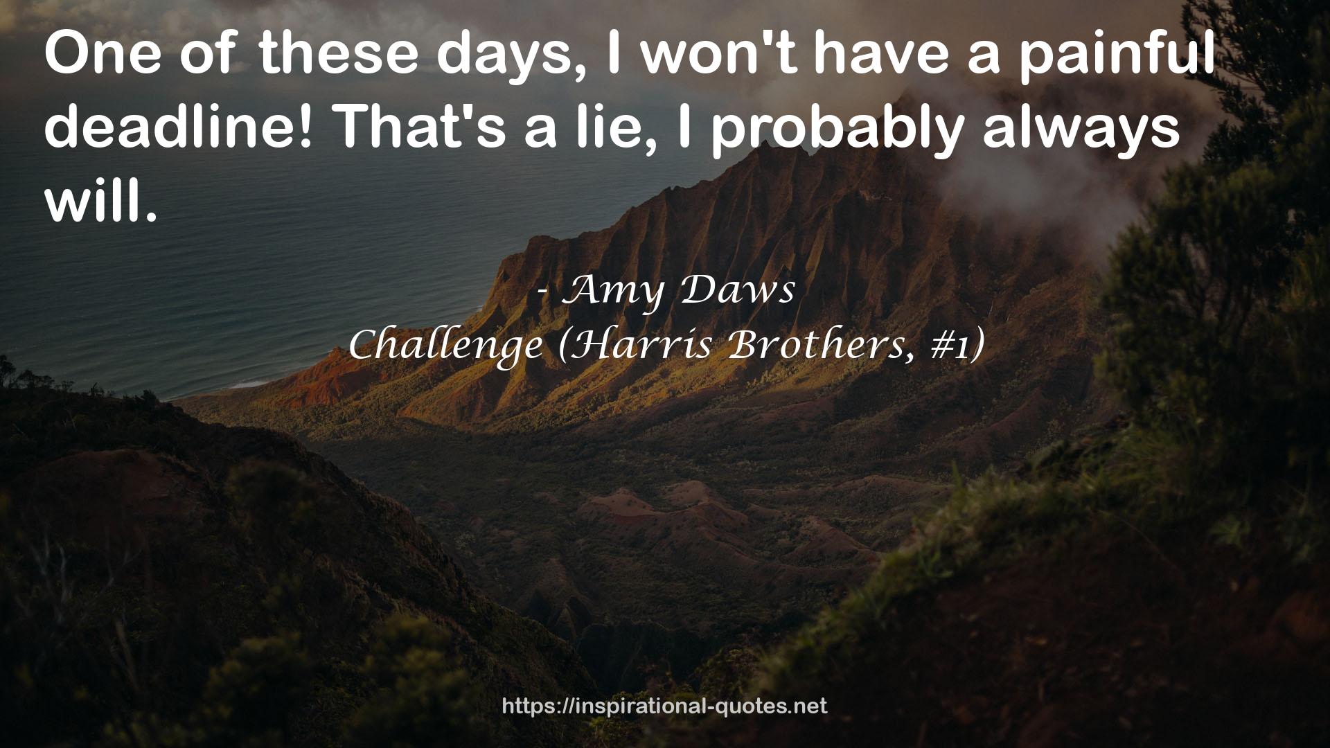 Amy Daws QUOTES