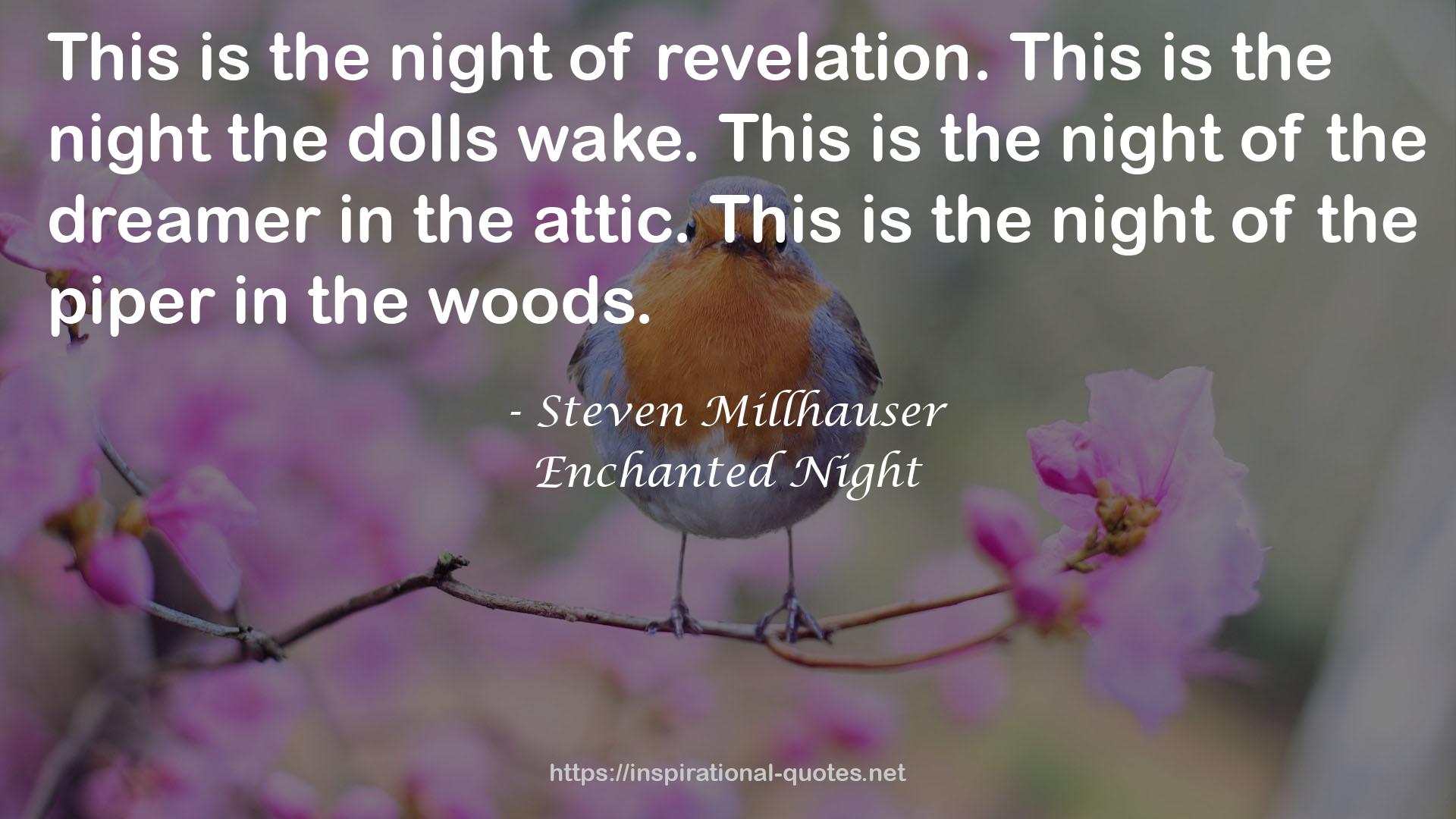 Enchanted Night QUOTES